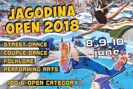 Plesno takmičenje Jagodina open 2018